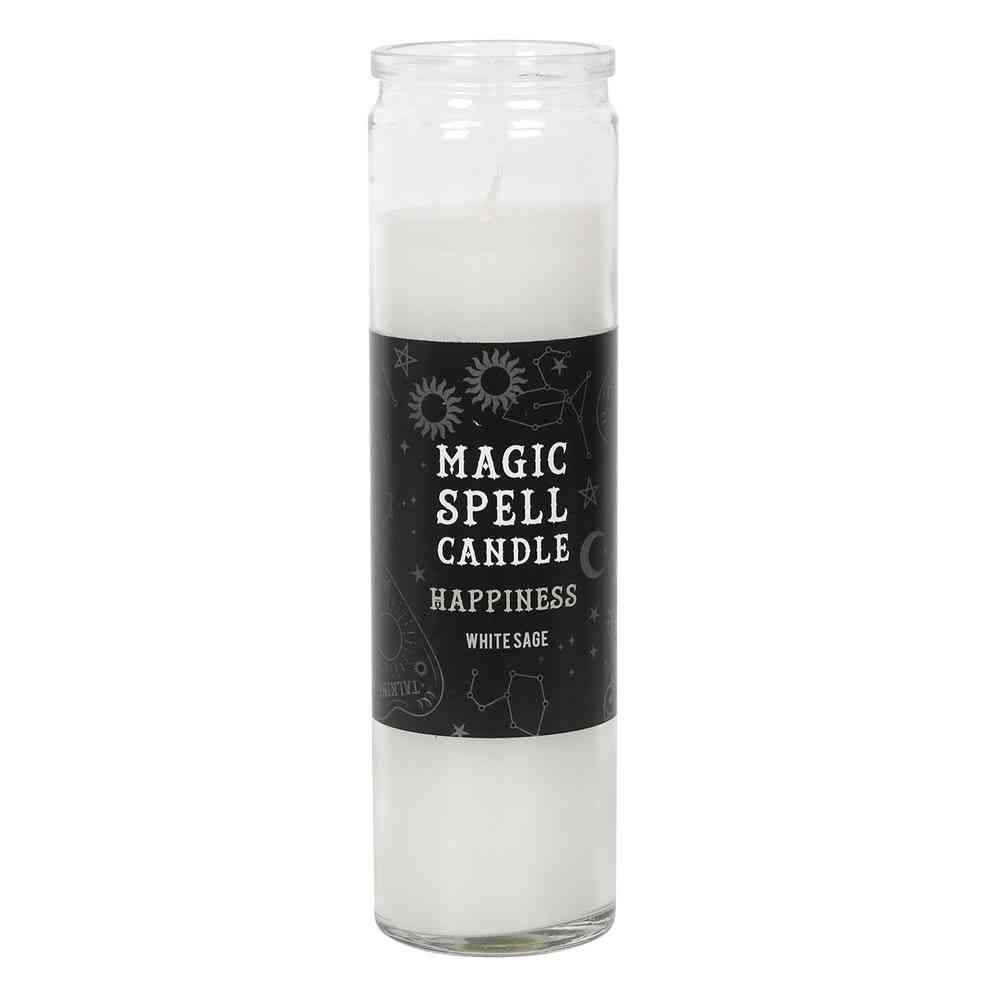 Something Different - White Sage Happiness Magic Spell Tube Candle Candle - White